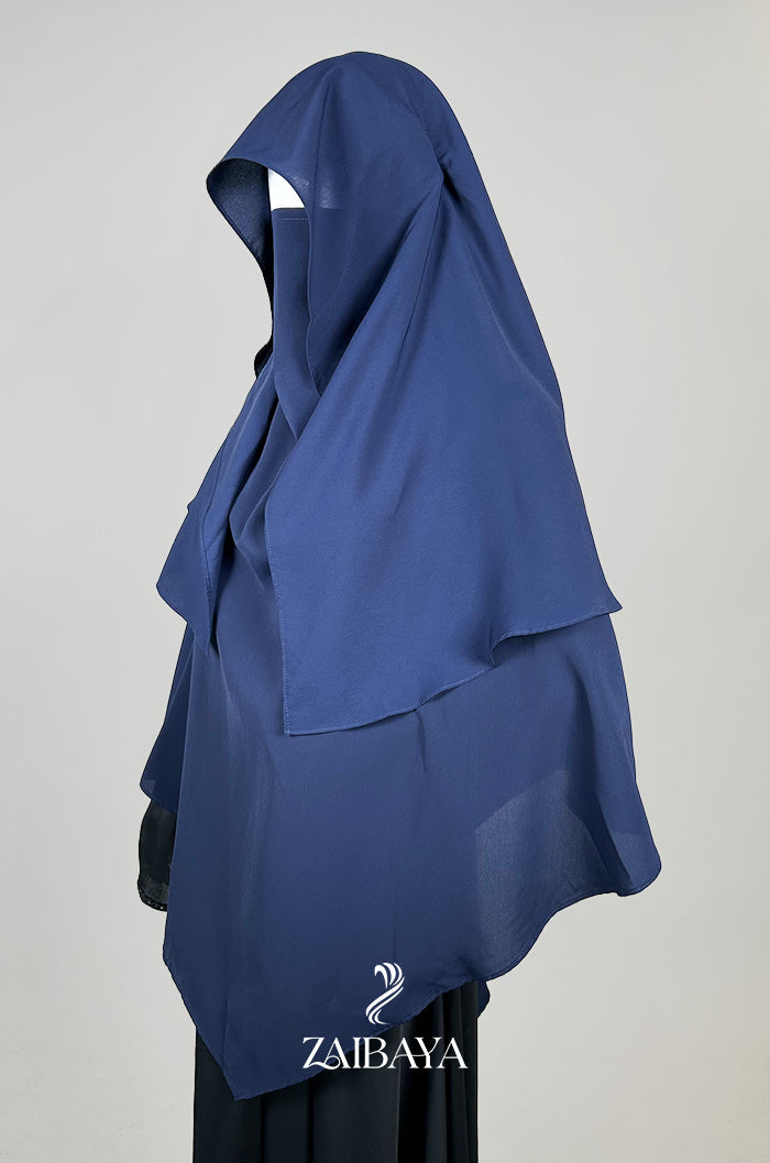 Navy Khimar
