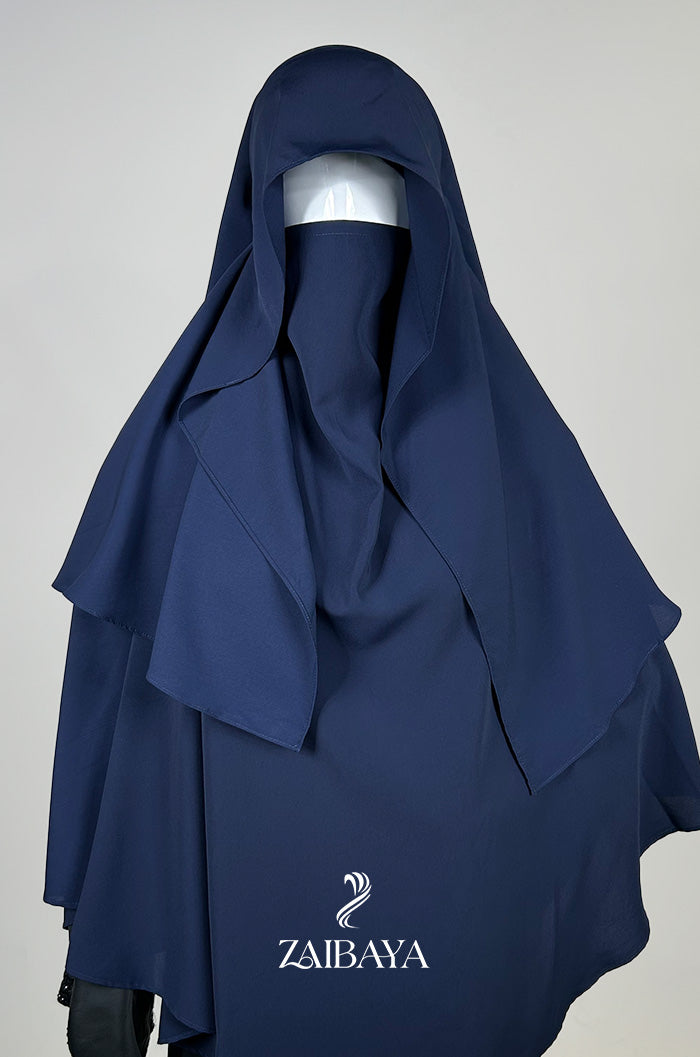 Navy Khimar