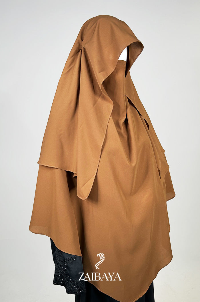 Brown Khimar