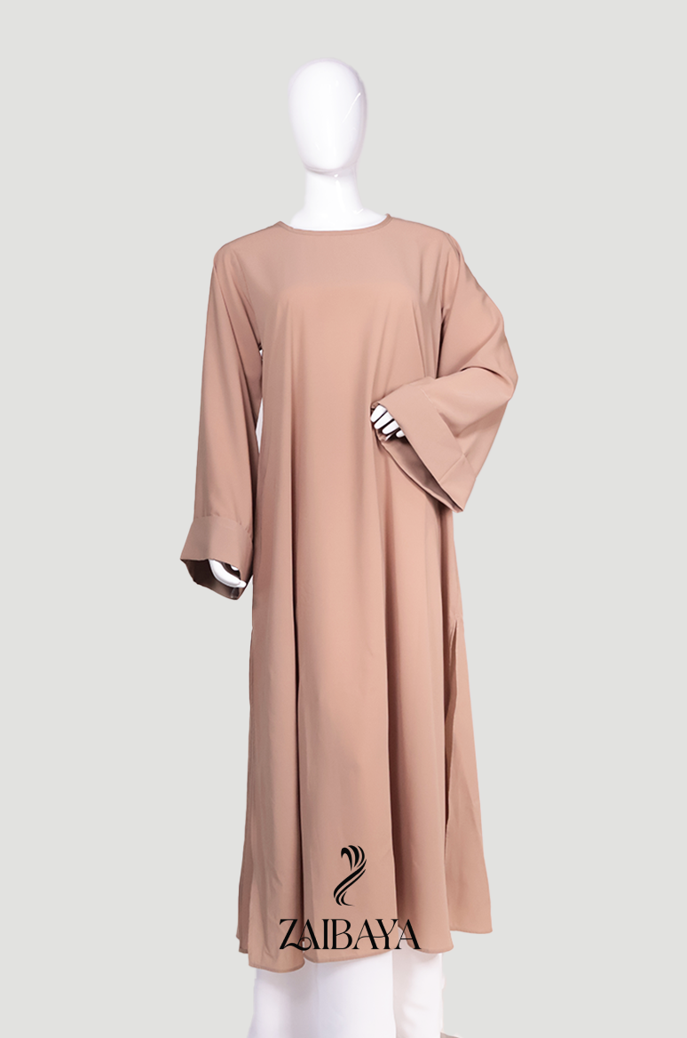 Abaya Brown Cord Set
