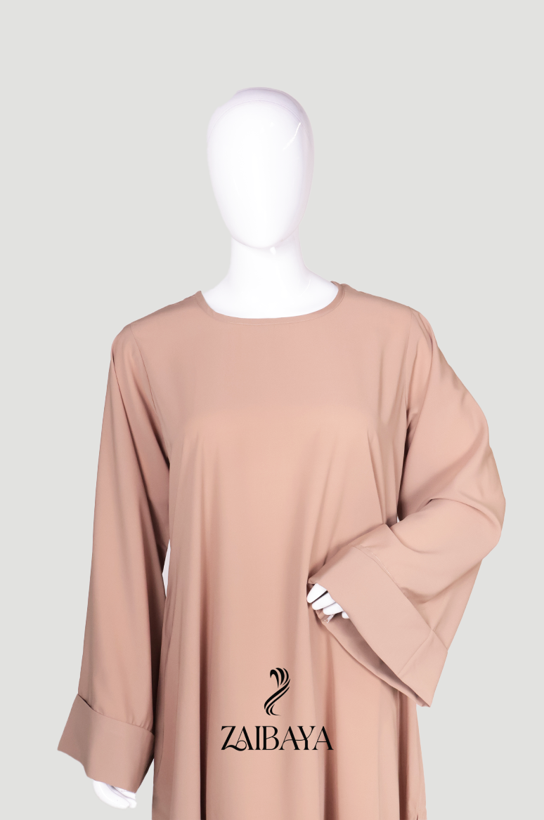 Abaya Brown Cord Set