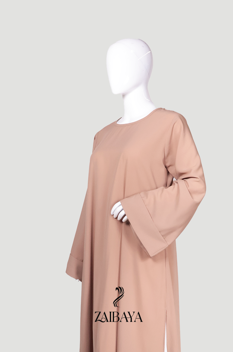 Abaya Brown Cord Set