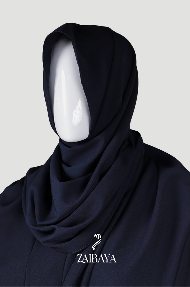 Premium Georgette Deep Black Hijab