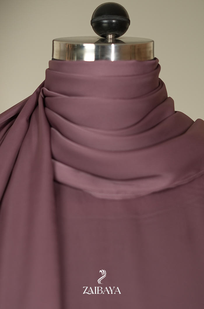 White Leaf Elegance Abaya