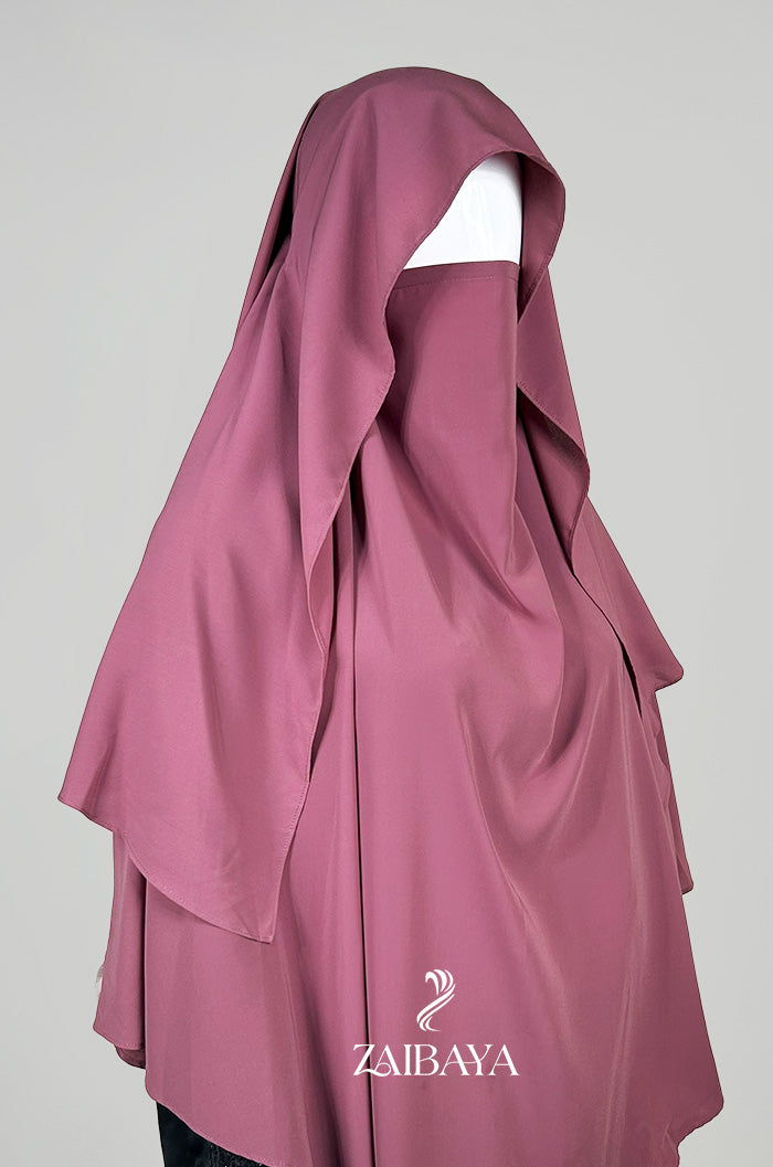 Pink Khimar
